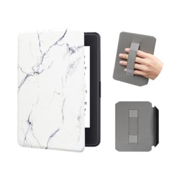 Imagem de Akacy Capa com estampa pintada com alça para Kindle Paperwhite de 6,0 polegadas 11ª geração lançada em 2022/2024 (Modelo: C2V2L3/RS23CV) Proteção de couro PU (39)