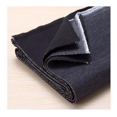 Imagem de Tecido Jeans Azul Celeste Para Costura, Artesanato De Tecido Elegante Por Material Azul Celeste (100 Cm X140 Cm)(Blue,15x1.4M)