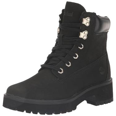 Imagem de Timberland Bota feminina Carnaby Cool de 15 cm, Preto Jet, 35