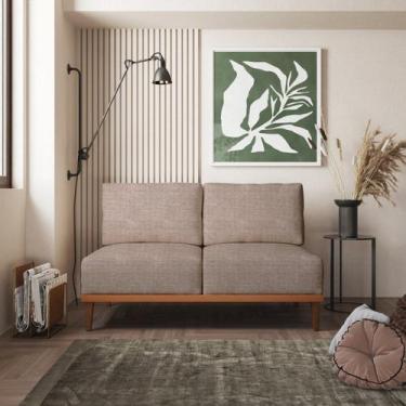 Imagem de Sofá 2 Lugares Boreal com Mola Ensacada CabeCasa MadeiraOriginals - Ca