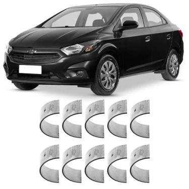 Imagem de Bronzina Casquilho Mancal 0.50 Onix Spin 21 a 22 SBC880J - Metal Leve