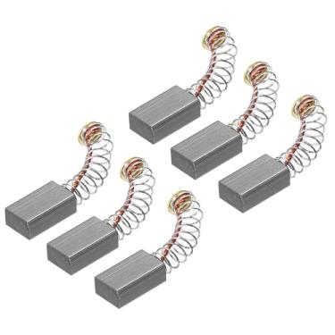 Imagem de PATIKIL Escovas de carbono 0,59 x 0,31 x 0,20 polegadas para motores elétricos, ferramenta elétrica, moedor angular, serra de mesa, reparo de peças sobressalentes, pacote com 6