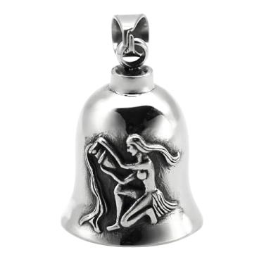 Imagem de Sino da sorte para motociclista, amuleto da sorte, chaveiro, acessórios de motocicleta, sinos espirituais para aniversário, Natal