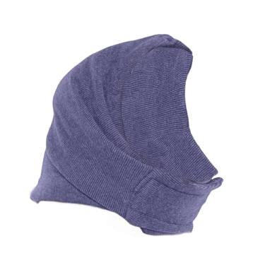 Imagem de IEUDNS Protetor de orelhas para cachorro com capuz, abafador de orelhas, protetor de orelhas ajustável para animais de estimação, ideal para banho e, Roxo