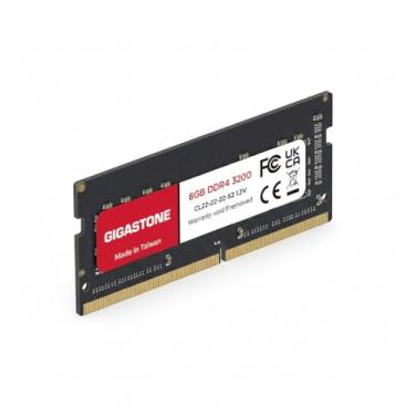 Imagem de 【RAM DDR4】 GIGASTONE 8GB DDR4 3200MHz (PC4-25600) SODIMM | Atualização de memória de notebook CL22 de alta velocidade de 1,2 V | 260 pinos não-ECC sem buffer | Retrocompatível com 2933 MHz / 2666 MHz