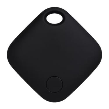 Imagem de Smart Tag Rastreador Bluetooth para iPhone, Localizador de Objetos, Preto com Cordão