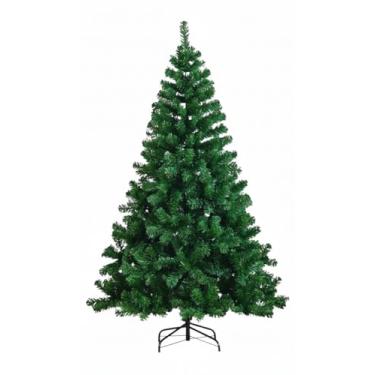 Imagem de Árvore de Natal de Luxo Pinheiro Verde 2,10 Metros - 1150 Galhos Realistas, Cheios e Desmontáveis