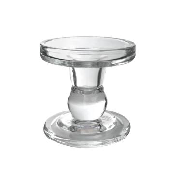 Imagem de Castiçal De Vidro Mery 8,5X8,5Cm