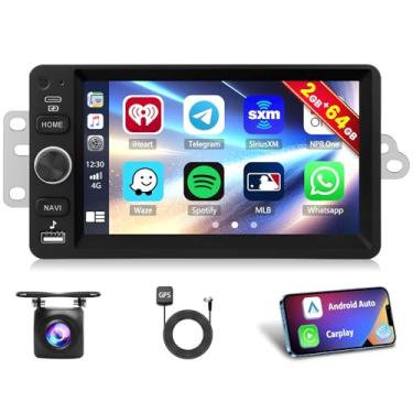 Imagem de 2 + 64 G (versão B.O.S.E) Android 15 estéreo automotivo para Chevy Chevrolet Silverado SSR Tahoe 2003-2006, GMC Siera Yukon 2003-2006 com carro sem fio CarPlay Android Auto, rádio sensível ao toque de