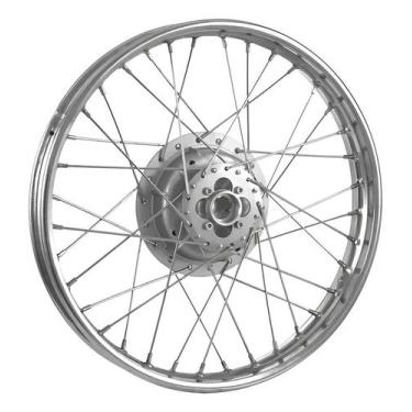 Imagem de Roda Dianteira CG 125 Today Titan 9599 com Raio 4mm e Freio Tambor - T