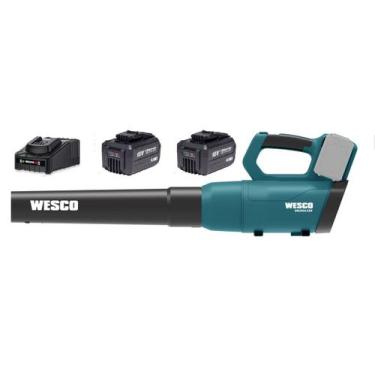 Imagem de Soprador Folhas Com 2 Bateria e Carreg 4ah Wesco Ws8518.9