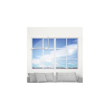 Imagem de Tela Mosquiteira, Poliéster, 155x155cm, Proteção contra Insetos, para Janelas e Portas