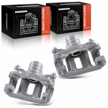 Imagem de Conjunto de pinça de freio A-Premium compatível com Nissan Pathfinder 2005-2012 Traseira Lado 2 peças