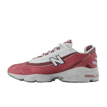 Imagem de New Balance Tênis masculino 1000 'vermelho/cinza' - M1000Q, Vermelho, 42