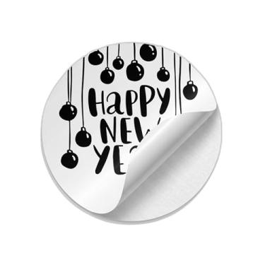 Imagem de Ladrilho Decorativo de Cerâmica Estampa Letras para Natal e Ano Novo