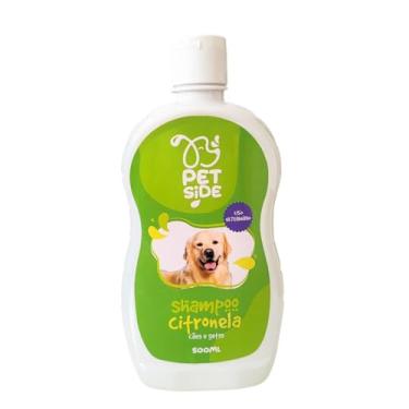 Imagem de Shampoo Citronela para Cães, Repelente Natural contra Insetos, Pulgas, Carrapatos e Mosquitos