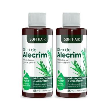 Imagem de Kit 2 Óleo de Alecrim para Cabelo Anti Queda Crescimento Capilar Umect