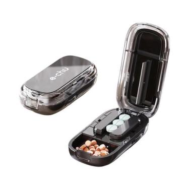 Imagem de Cortador De Comprimidos Portátil Ajustável Com Lâmina Oculta Precisa P