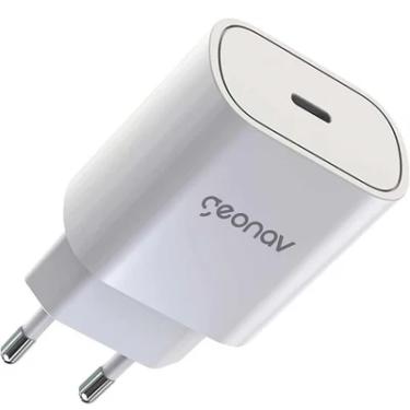 Imagem de Carregador Tomada Geonav Ch25pdwt C/ 1 Saida USB-C 25w Super Power