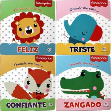 Imagem de Coleção fisher price quando me sinto - 4 volumes - Kit de Livros, 3