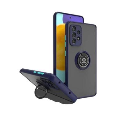 Imagem de Capa Magnética Antichoque Com Suporte Para Samsung Galaxy A73 A72 A71 