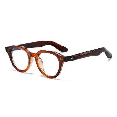 Imagem de Óculos de Sol UV400 - Armação Pequena em Jelly Color com Rebites Oval para Homens e Mulheres, Ideal para Esportes ao Ar Livre, Corrida e Ciclismo, Cor Chá Transparente