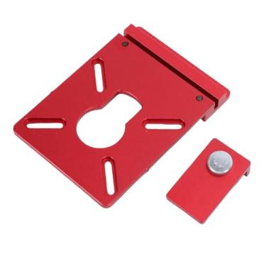 Imagem de Fabater Adaptador de Trilho Guia de Roteador para Roteadores de Acabamento de Base Fixa - Compatível Com Trilhos Guia Powertec, Milwaukee, Kreg ACS, WEN, Triton e