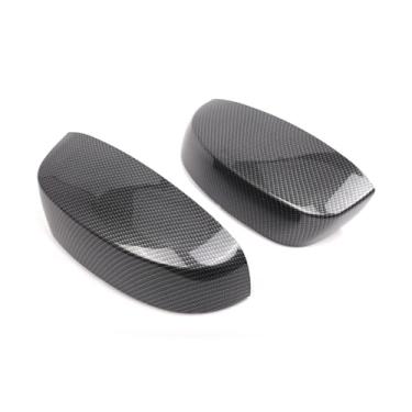 Imagem de Compatível com conjunto de espelho Chevrolet Avalanche, caixa de espelho reverso, acessório de espelho automático(Carbon grains)