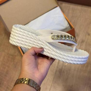 Imagem de Sandália Beira RIo GASPEA Corrente de Ouro 8561.103, Branco, 38