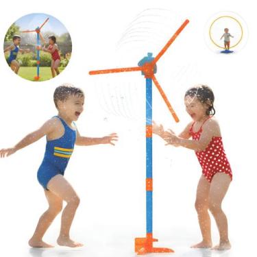 Imagem de Catavento Splash Brinquedo De Água Giratório Com Jatos - Nash Brinqued