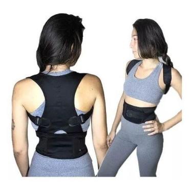 Imagem de Cinta Postural Corretor Postura Magnético Colete Feminina - Mrvendas