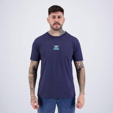 Imagem de Camiseta Hang Loose Field Marinho-Masculino