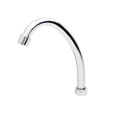 Imagem de Tubo Em Inox Cromado Bica 3/4 Cozinha Com Arejador Jato Fixo - Roddex