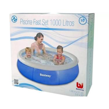 Imagem de Piscina Inflável Bestway 1.000 Litros - 1,68M X 51Cm