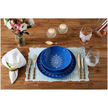 Imagem de Jogo Americano Mandacaru Martha Medeiros Céu 4 Peças 43x30cm - Haus Co