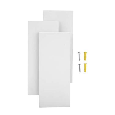 Imagem de CUOFYUNL 12W moderna LED arandela montada na parede lâmpada de decoração branca quente para quarto (Branca)