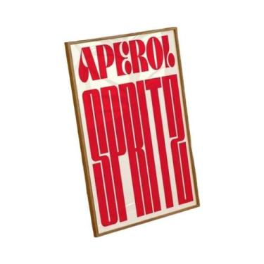 Imagem de Pintura Em Tela De Cartoon De Suco De Fruta Sangria Negroni Aperol Spr