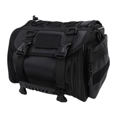 Imagem de KUIDAMOS Bolsa de Bagagem Traseira para Motocicleta, à Prova D'água, Expansível, Armazenamento de Porta-malas, Capa de Chuva para Motociclista