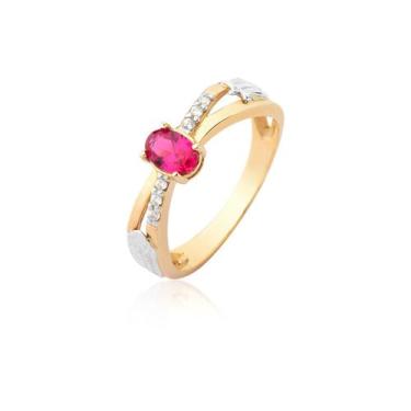 Imagem de Anel Formatura Feminino Direito Em  Ouro 18k An131 - MAEHLER Arte Em J