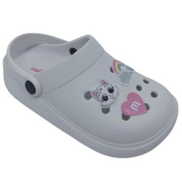 Imagem de Sandália Molekinha Infantil Menina EVA/PVC com Bottons Fixos-Masculino