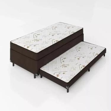 Imagem de Bicama conjugada 3em1 com auxiliar reforçada - ouro colchoes