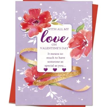 Imagem de Mcduldul Cartão romântico de Dia dos Namorados para Marido Esposa Namorado Namorada | Doces cartões de dia dos namorados presentes para ele e ela