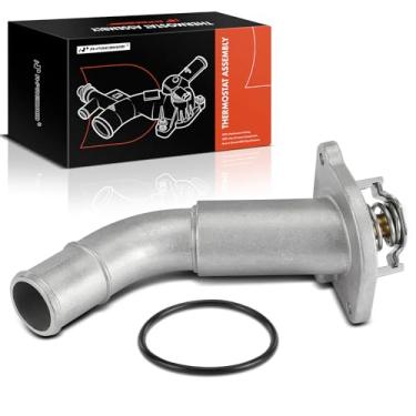 Imagem de A-Premium Conjunto de termostato de refrigeração do motor com vedação compatível com veículos Chevy, GMC, Olds, Buick e Saab - 2002-2009 - Rainier, Blazer, Trailblazer, Envoy XL, Bravada, 9-7x