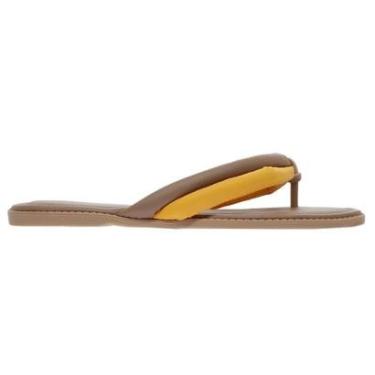 Imagem de Tamanco Rasteiro Piccadilly 508040 Bege-Feminino