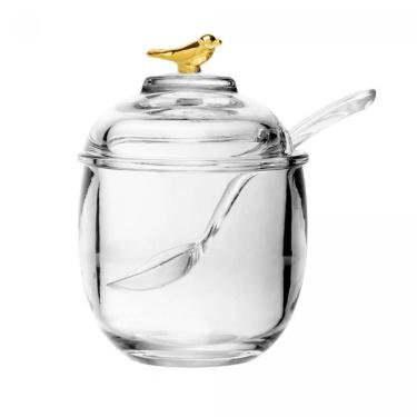 Imagem de Açucareiro com Colher Golden Bird 150ml - Wolff