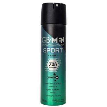Imagem de Desodorante Aerossol Sport Acqua GB Men 72h Vegano Giovanna Baby 150ml
