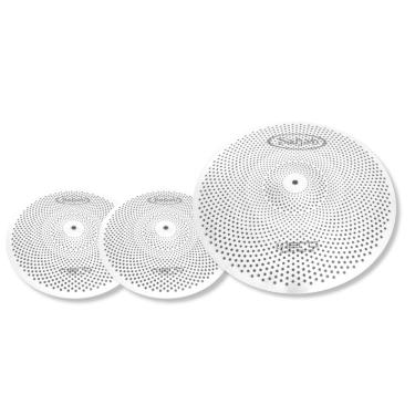 Imagem de Kit Pratos Hero Mute Par Chimbal 14 + Ataque Crash 18