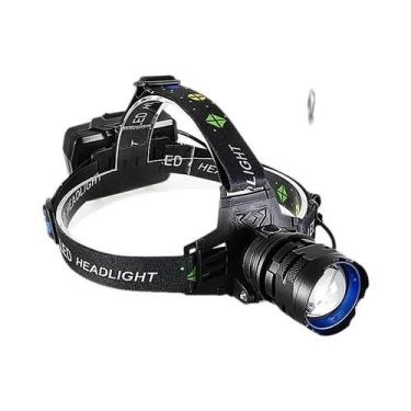 Imagem de Lanterna De Cabeça LED Recarregável De Alta Potência 450000000LM, Alca