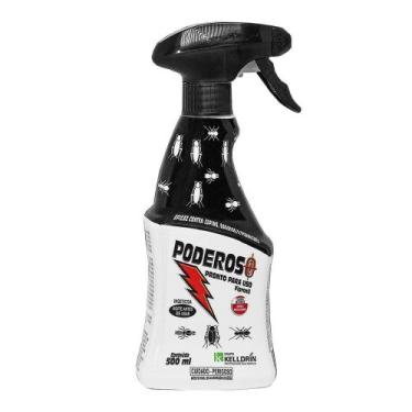 Imagem de Inseticida Poderoso Spray Pronto para Uso 500ml - Kelldrin