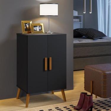 Imagem de Armário Multiuso Sapateira Lavanderia / Quarto Pequena Retro - LCN Móv